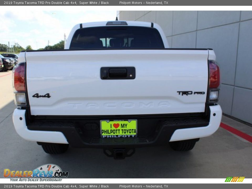 2019 Toyota Tacoma TRD Pro Double Cab 4x4 Super White / Black Photo #16