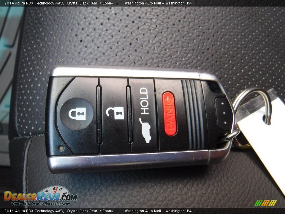 2014 Acura RDX Technology AWD Crystal Black Pearl / Ebony Photo #24