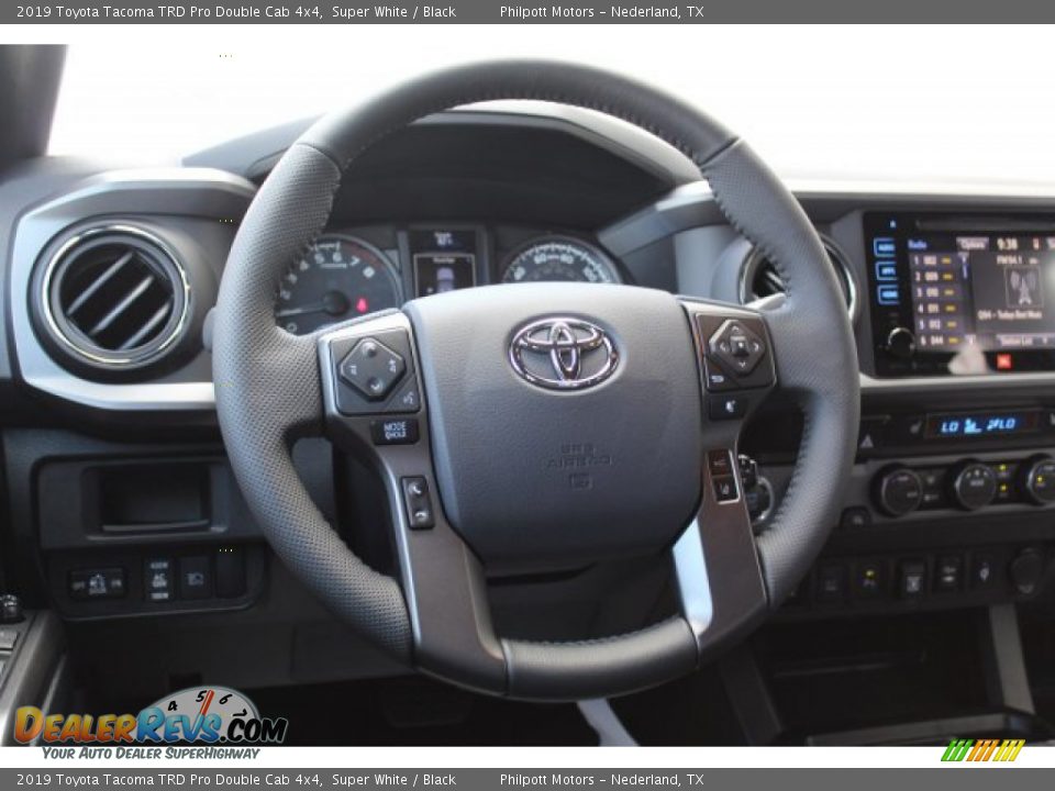 2019 Toyota Tacoma TRD Pro Double Cab 4x4 Super White / Black Photo #21
