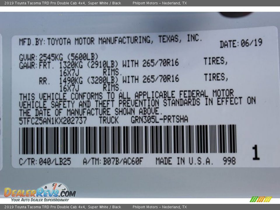 2019 Toyota Tacoma TRD Pro Double Cab 4x4 Super White / Black Photo #25