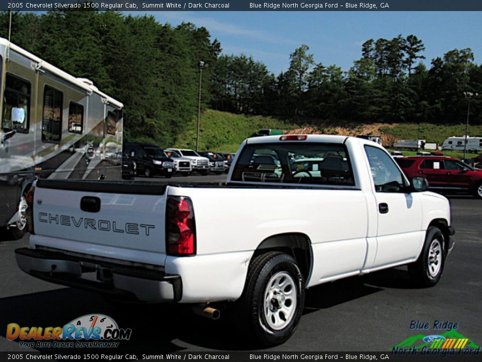 2005 Chevrolet Silverado 1500 Regular Cab Summit White / Dark Charcoal Photo #4