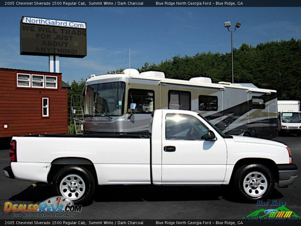 2005 Chevrolet Silverado 1500 Regular Cab Summit White / Dark Charcoal Photo #5