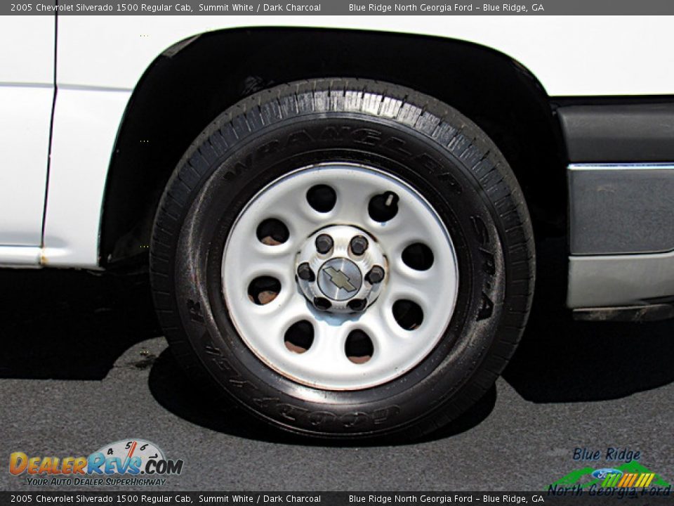 2005 Chevrolet Silverado 1500 Regular Cab Summit White / Dark Charcoal Photo #7