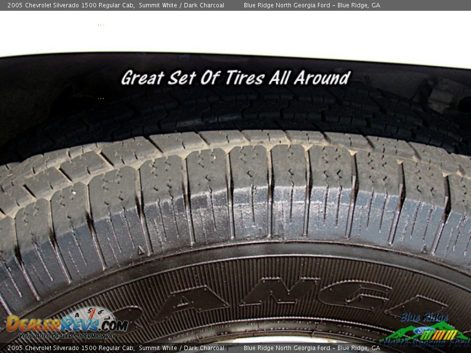2005 Chevrolet Silverado 1500 Regular Cab Summit White / Dark Charcoal Photo #8