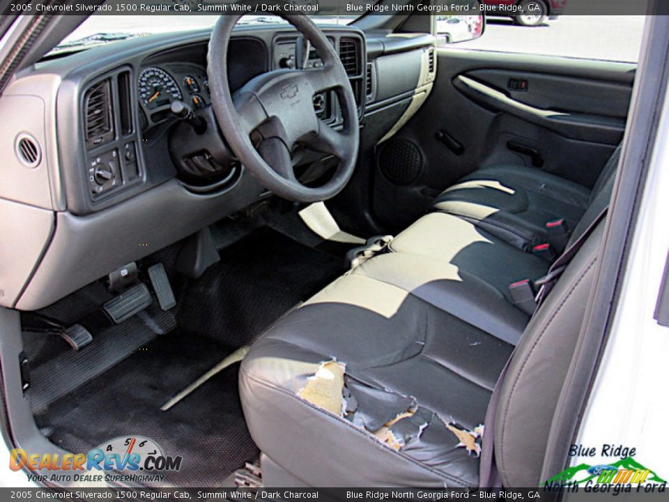 2005 Chevrolet Silverado 1500 Regular Cab Summit White / Dark Charcoal Photo #10