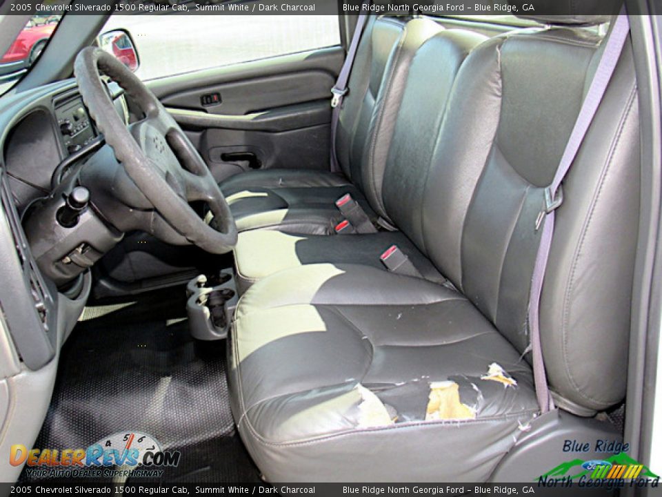 2005 Chevrolet Silverado 1500 Regular Cab Summit White / Dark Charcoal Photo #11