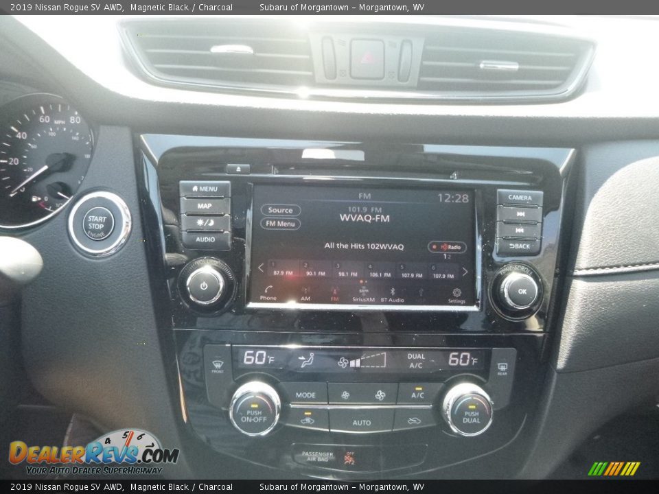 2019 Nissan Rogue SV AWD Magnetic Black / Charcoal Photo #16