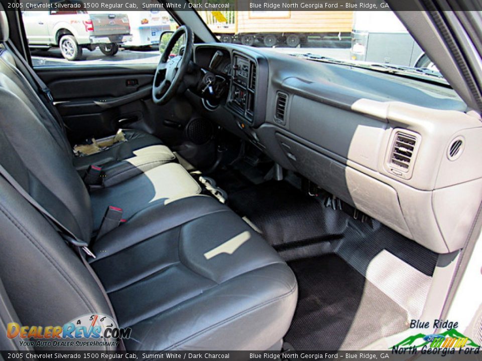 2005 Chevrolet Silverado 1500 Regular Cab Summit White / Dark Charcoal Photo #12
