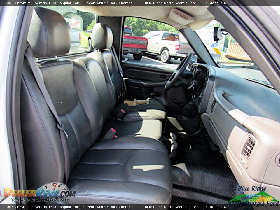 2005 Chevrolet Silverado 1500 Regular Cab Summit White / Dark Charcoal Photo #13