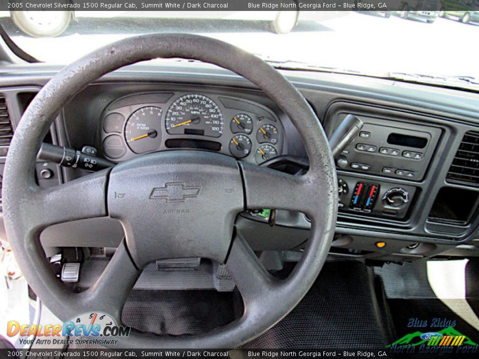 2005 Chevrolet Silverado 1500 Regular Cab Summit White / Dark Charcoal Photo #14