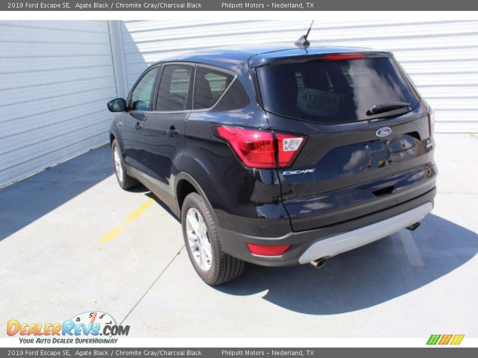 2019 Ford Escape SE Agate Black / Chromite Gray/Charcoal Black Photo #5