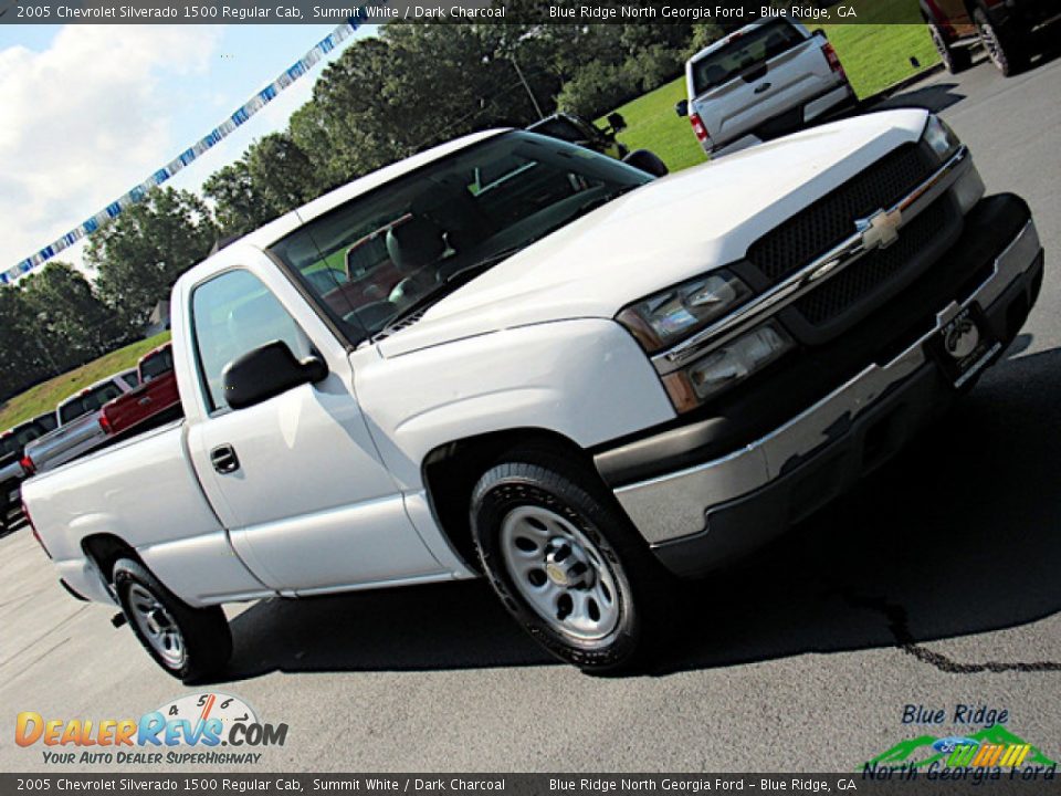 2005 Chevrolet Silverado 1500 Regular Cab Summit White / Dark Charcoal Photo #21