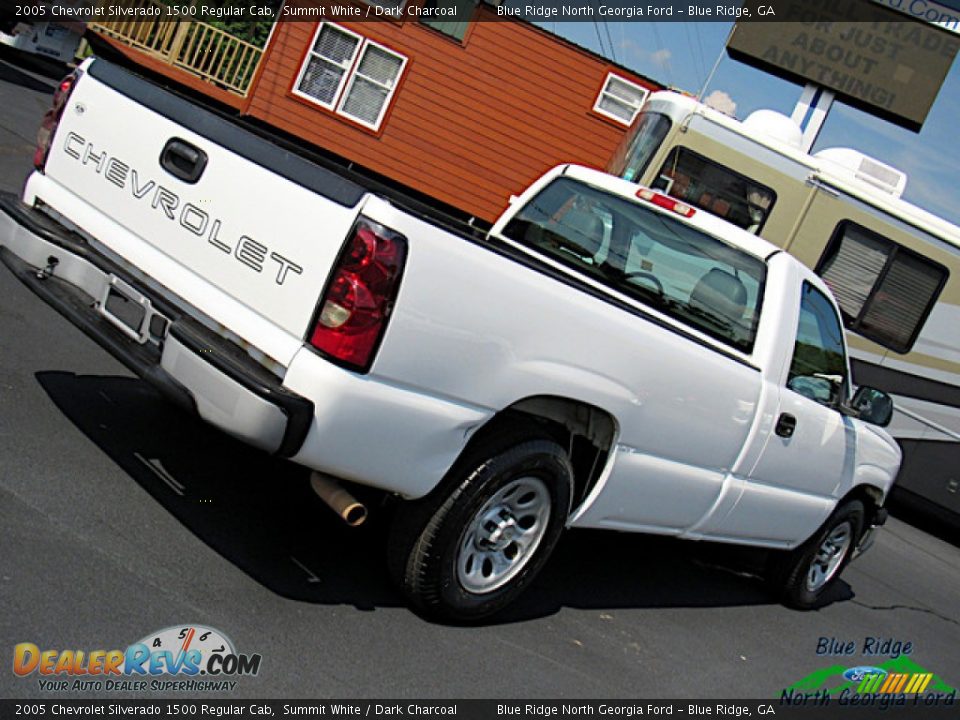 2005 Chevrolet Silverado 1500 Regular Cab Summit White / Dark Charcoal Photo #22