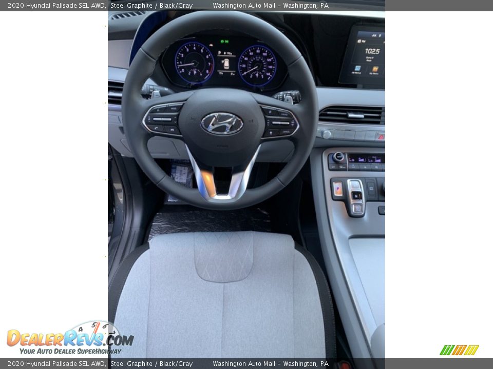 2020 Hyundai Palisade SEL AWD Steering Wheel Photo #14