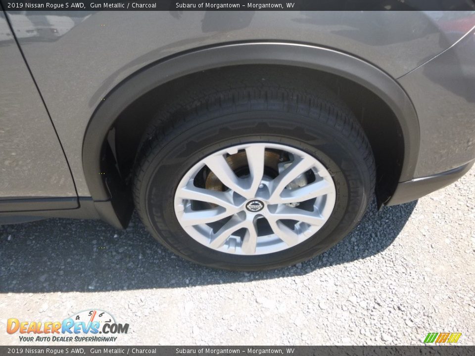 2019 Nissan Rogue S AWD Gun Metallic / Charcoal Photo #2