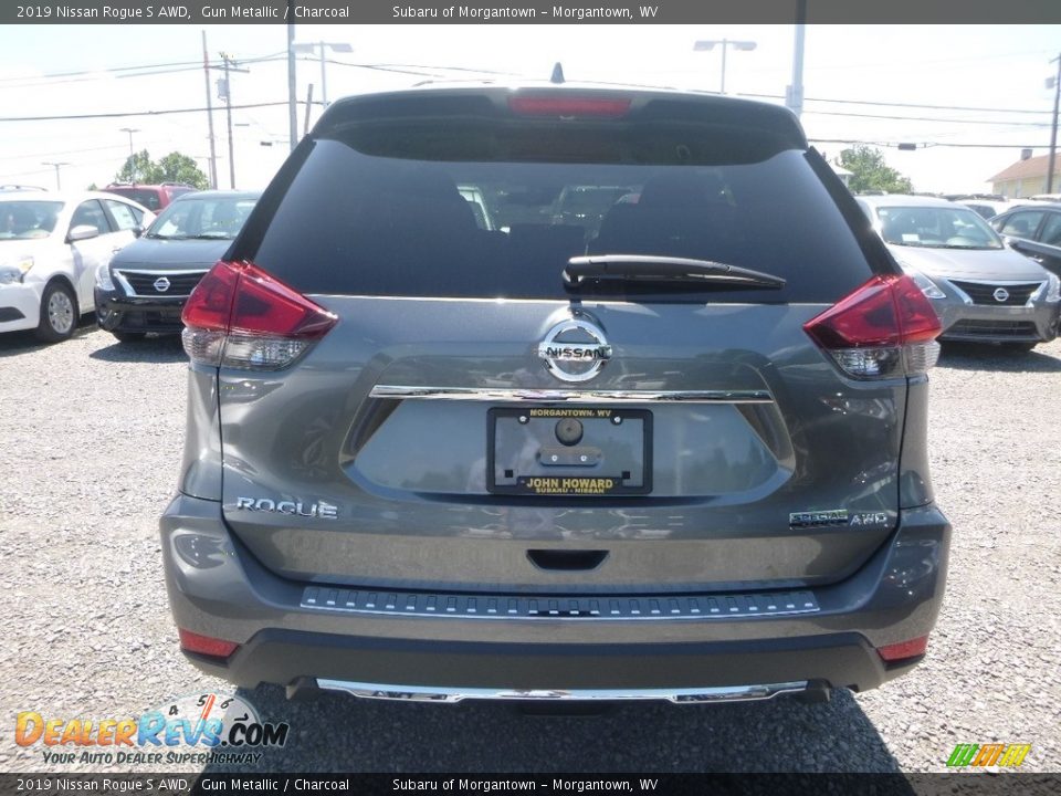 2019 Nissan Rogue S AWD Gun Metallic / Charcoal Photo #5