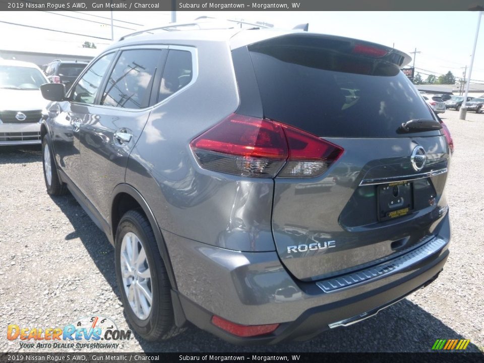 2019 Nissan Rogue S AWD Gun Metallic / Charcoal Photo #6
