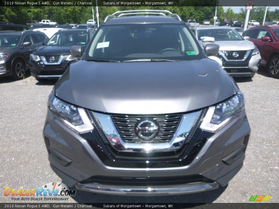 2019 Nissan Rogue S AWD Gun Metallic / Charcoal Photo #9