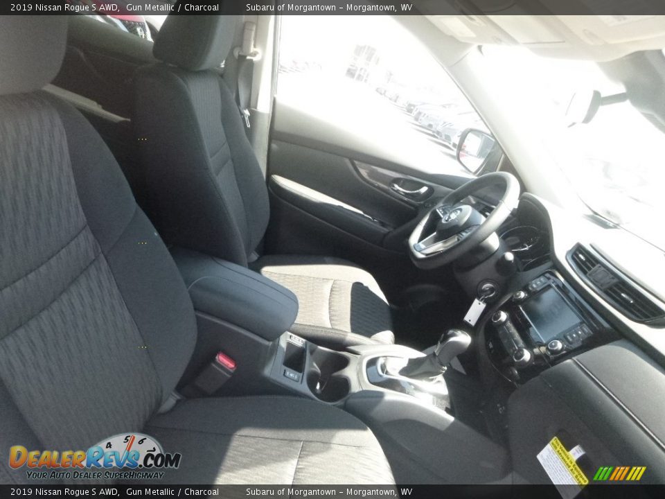 2019 Nissan Rogue S AWD Gun Metallic / Charcoal Photo #10