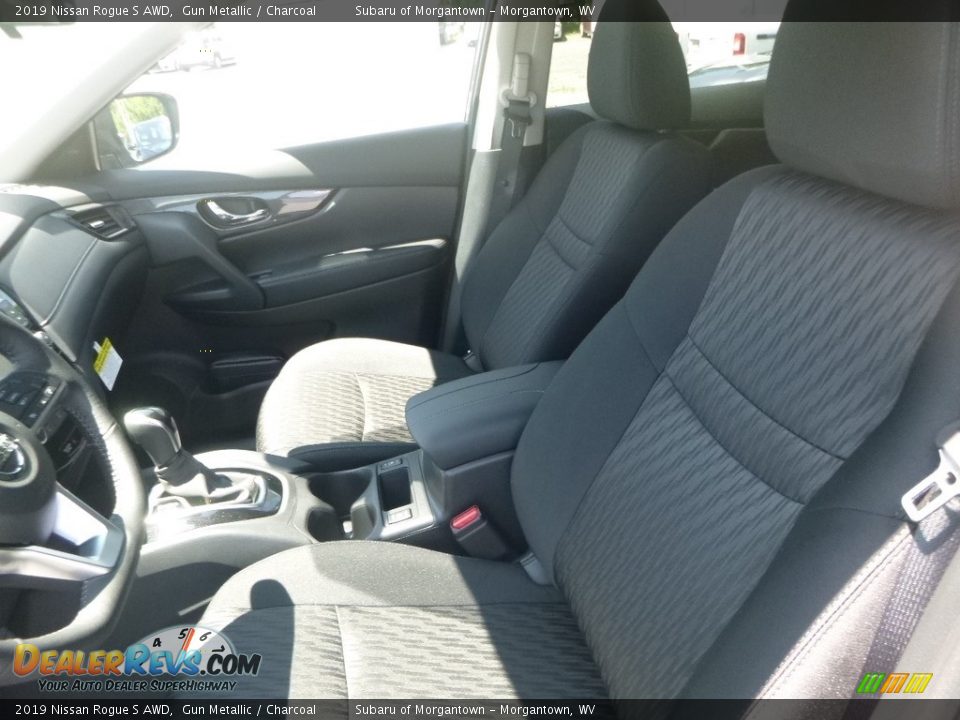 2019 Nissan Rogue S AWD Gun Metallic / Charcoal Photo #13