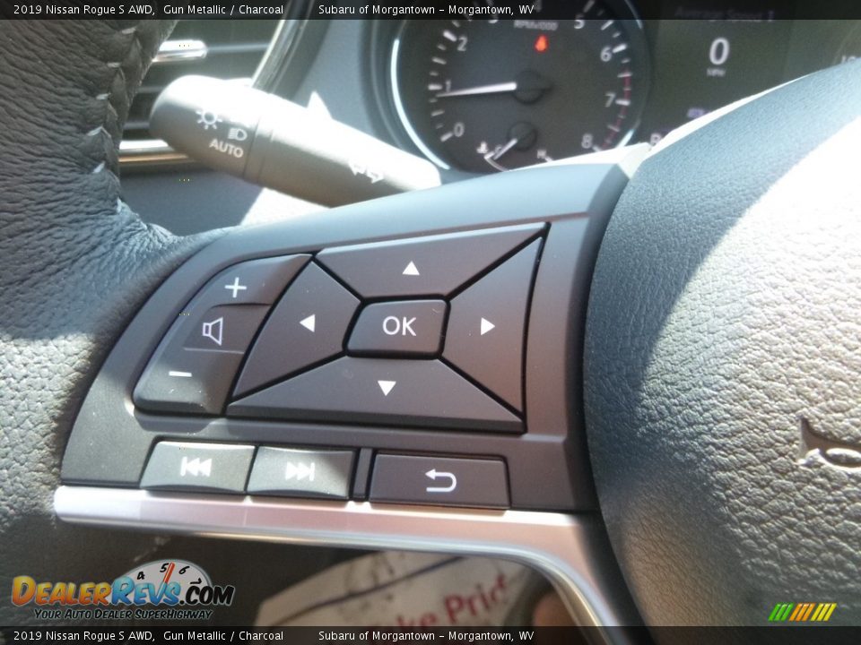 2019 Nissan Rogue S AWD Gun Metallic / Charcoal Photo #20