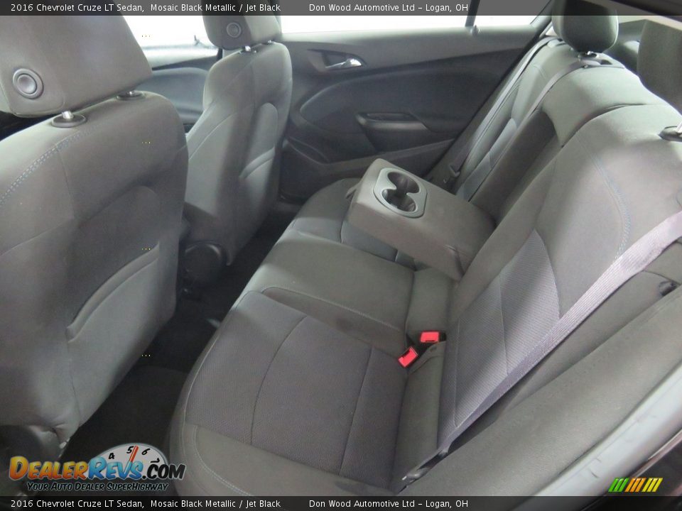 2016 Chevrolet Cruze LT Sedan Mosaic Black Metallic / Jet Black Photo #24