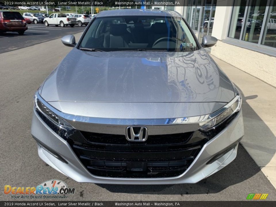 2019 Honda Accord LX Sedan Lunar Silver Metallic / Black Photo #3