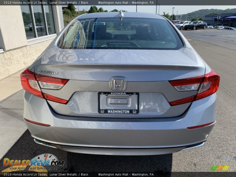 2019 Honda Accord LX Sedan Lunar Silver Metallic / Black Photo #6