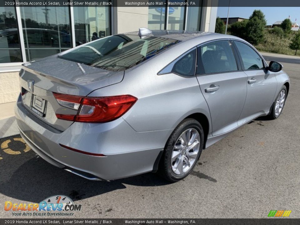 2019 Honda Accord LX Sedan Lunar Silver Metallic / Black Photo #7