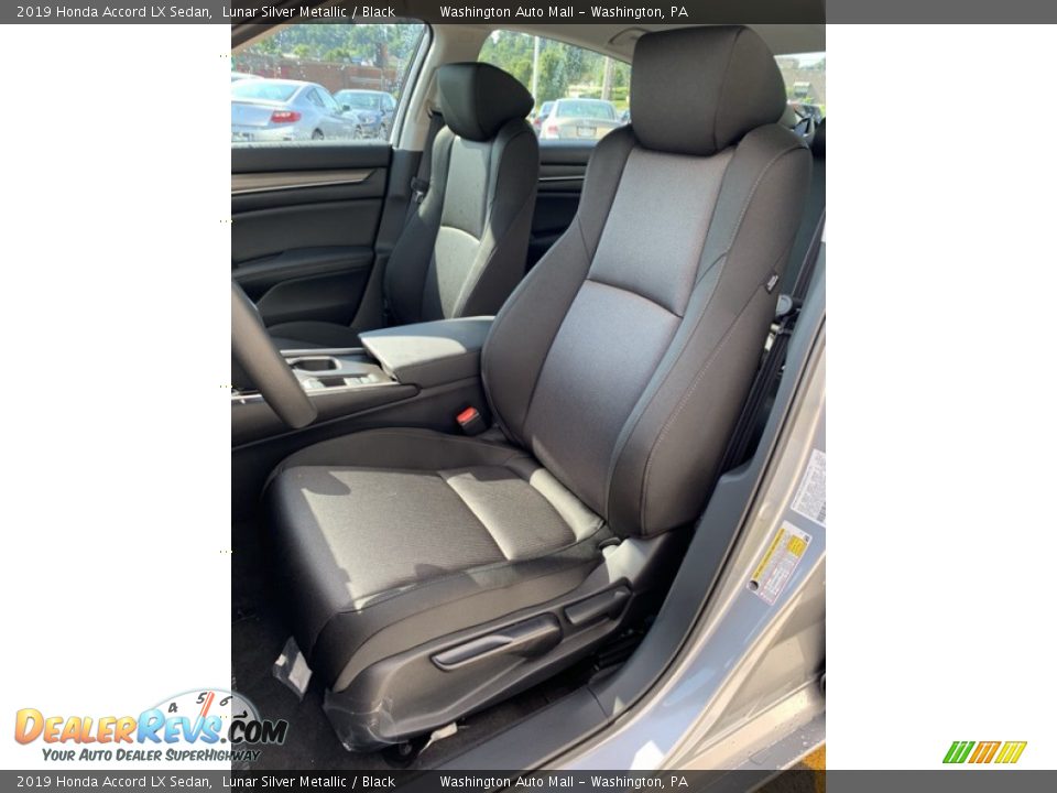 2019 Honda Accord LX Sedan Lunar Silver Metallic / Black Photo #14