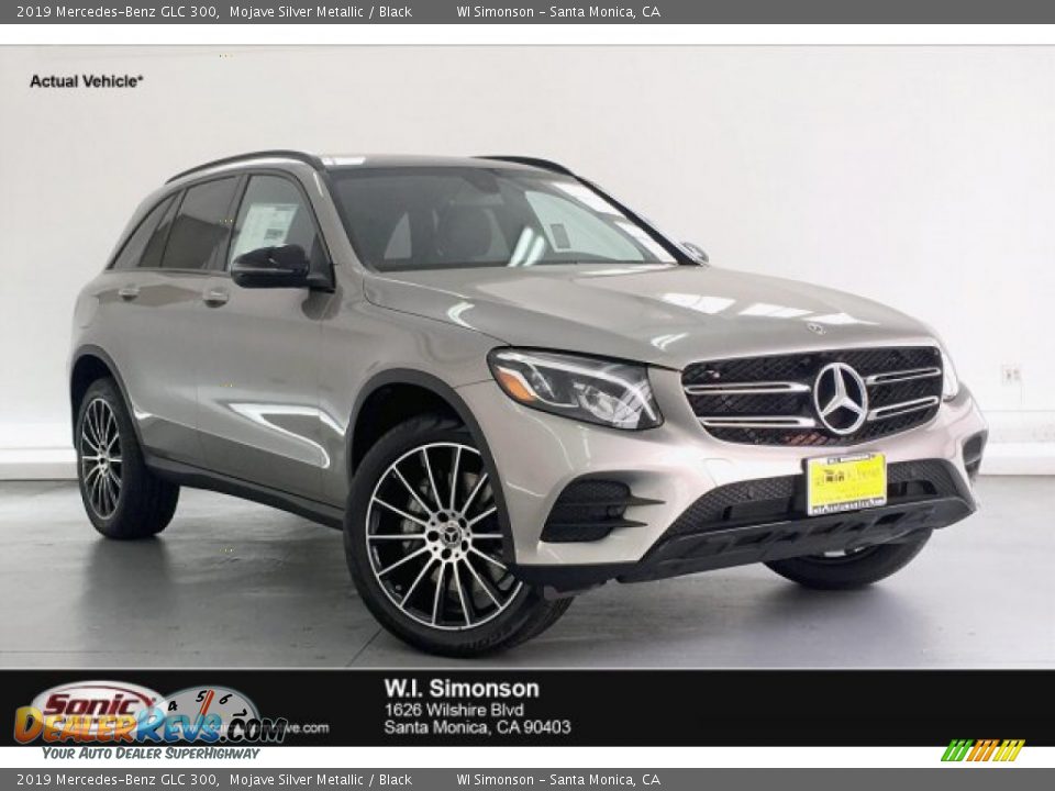 2019 Mercedes-Benz GLC 300 Mojave Silver Metallic / Black Photo #1