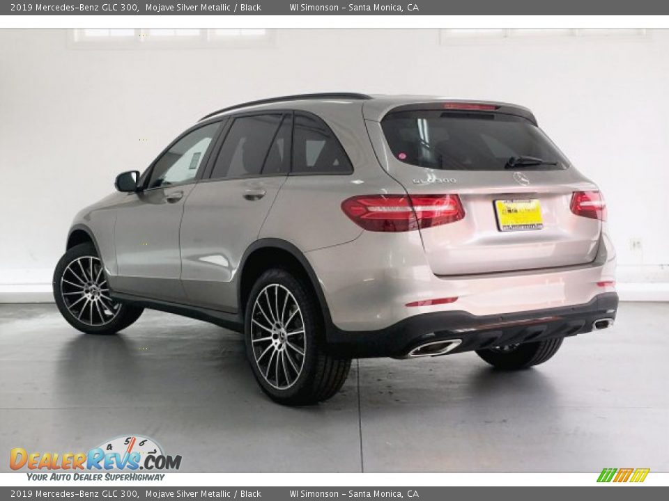 2019 Mercedes-Benz GLC 300 Mojave Silver Metallic / Black Photo #2