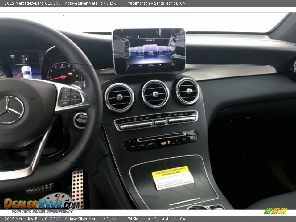 2019 Mercedes-Benz GLC 300 Mojave Silver Metallic / Black Photo #6