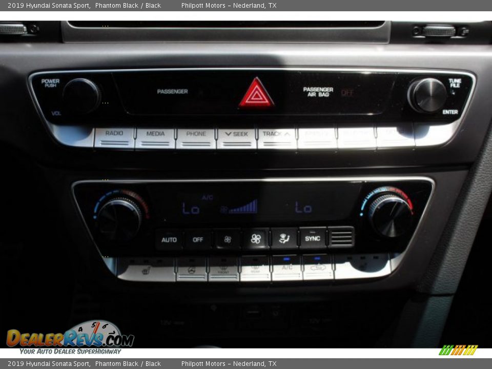 2019 Hyundai Sonata Sport Phantom Black / Black Photo #21
