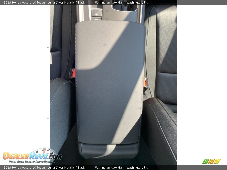 2019 Honda Accord LX Sedan Lunar Silver Metallic / Black Photo #33