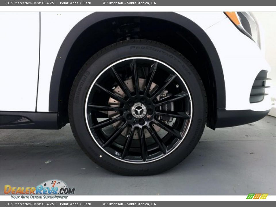 2019 Mercedes-Benz GLA 250 Polar White / Black Photo #9