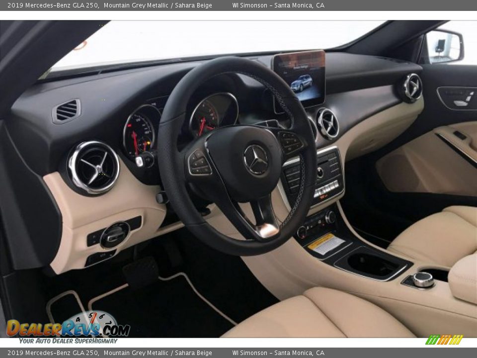 2019 Mercedes-Benz GLA 250 Mountain Grey Metallic / Sahara Beige Photo #4
