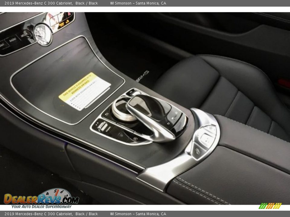 2019 Mercedes-Benz C 300 Cabriolet Black / Black Photo #7