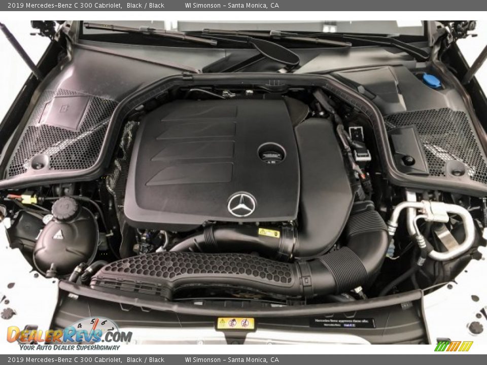 2019 Mercedes-Benz C 300 Cabriolet Black / Black Photo #8