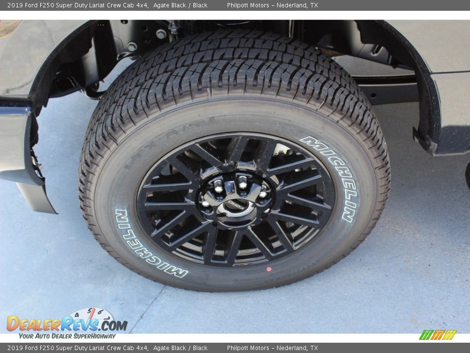 2019 Ford F250 Super Duty Lariat Crew Cab 4x4 Agate Black / Black Photo #5