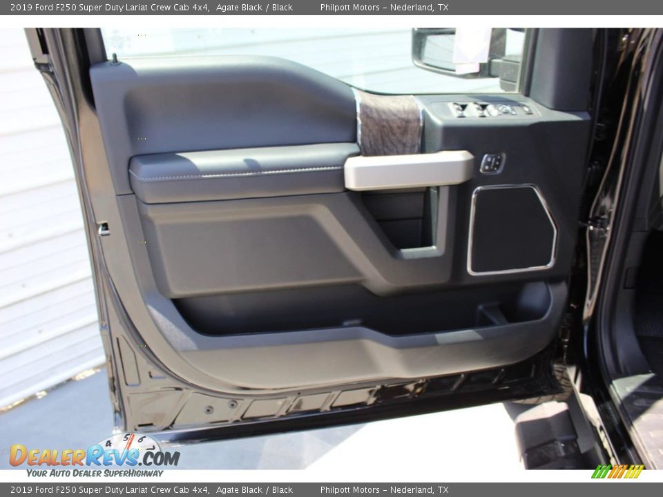2019 Ford F250 Super Duty Lariat Crew Cab 4x4 Agate Black / Black Photo #10