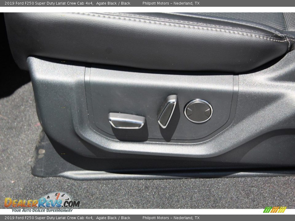 2019 Ford F250 Super Duty Lariat Crew Cab 4x4 Agate Black / Black Photo #12