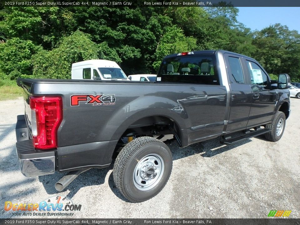2019 Ford F350 Super Duty XL SuperCab 4x4 Magnetic / Earth Gray Photo #2