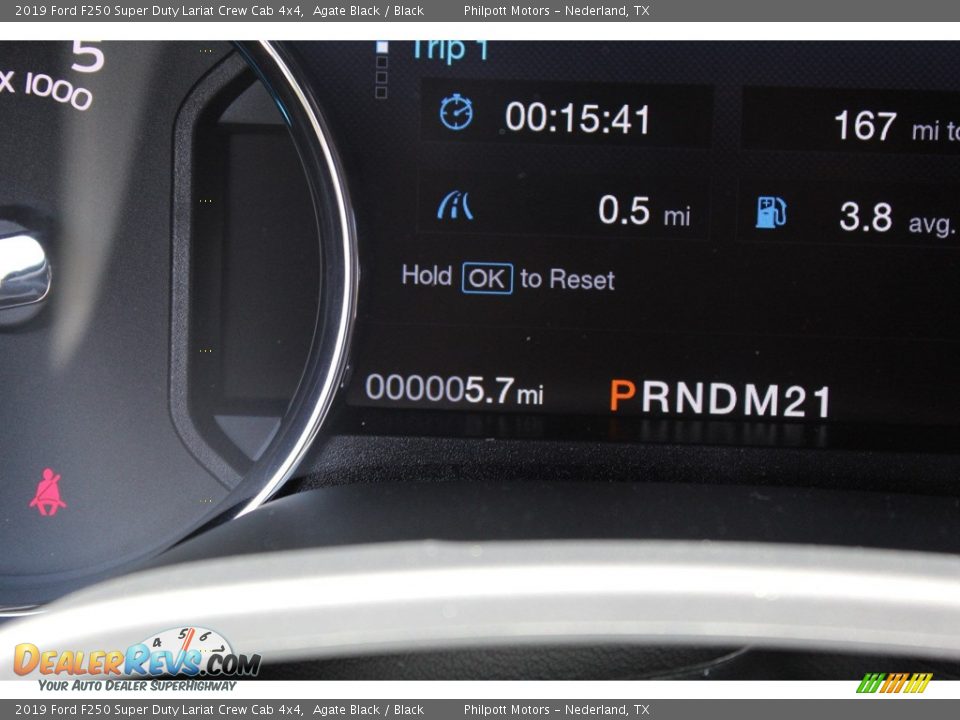 2019 Ford F250 Super Duty Lariat Crew Cab 4x4 Agate Black / Black Photo #16