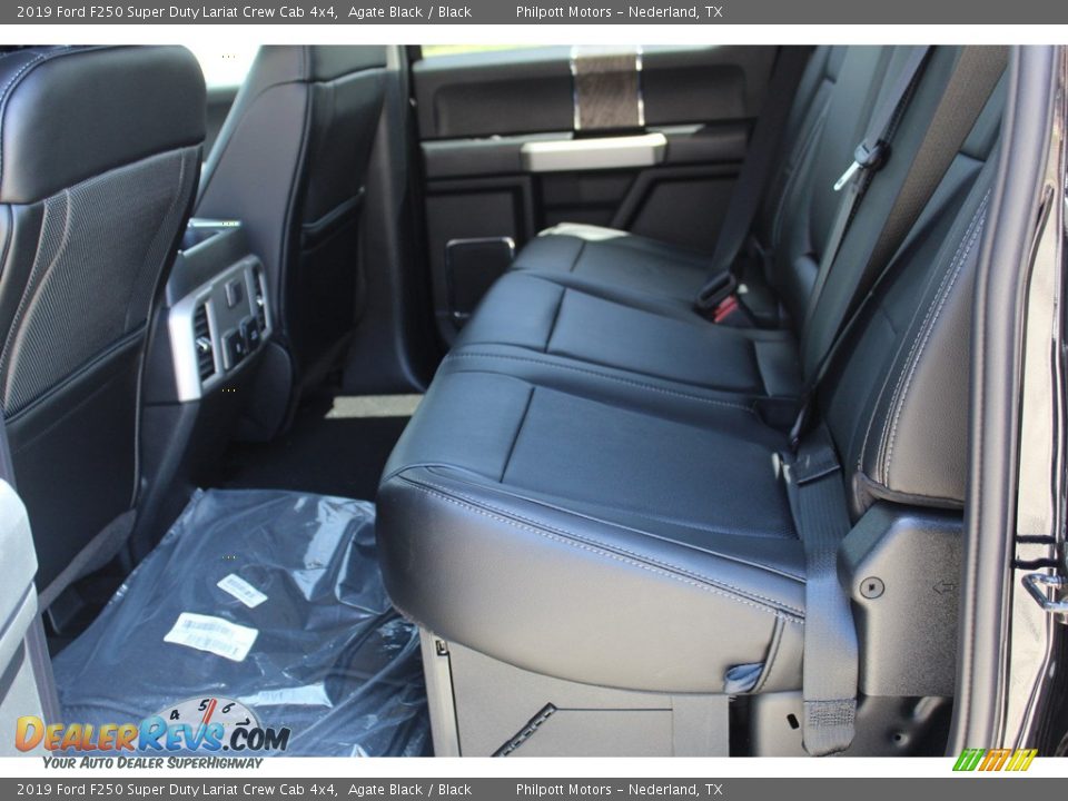2019 Ford F250 Super Duty Lariat Crew Cab 4x4 Agate Black / Black Photo #21