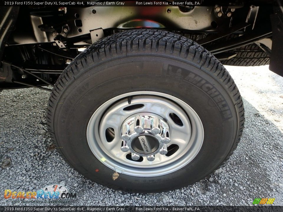 2019 Ford F350 Super Duty XL SuperCab 4x4 Magnetic / Earth Gray Photo #10