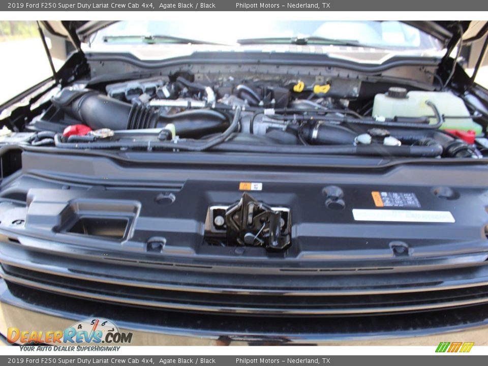 2019 Ford F250 Super Duty Lariat Crew Cab 4x4 Agate Black / Black Photo #25