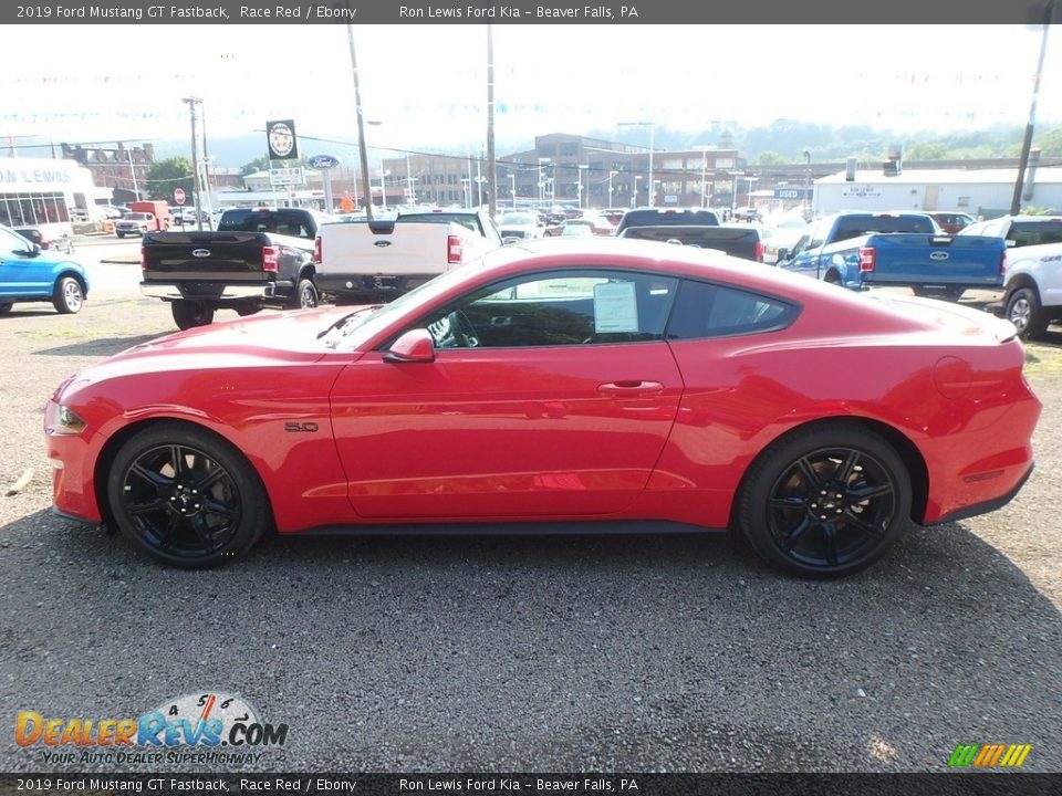 2019 Ford Mustang GT Fastback Race Red / Ebony Photo #5