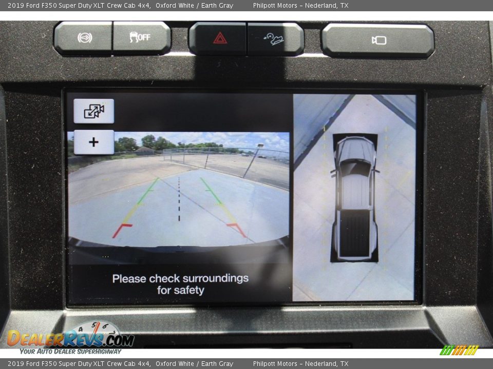 2019 Ford F350 Super Duty XLT Crew Cab 4x4 Oxford White / Earth Gray Photo #18