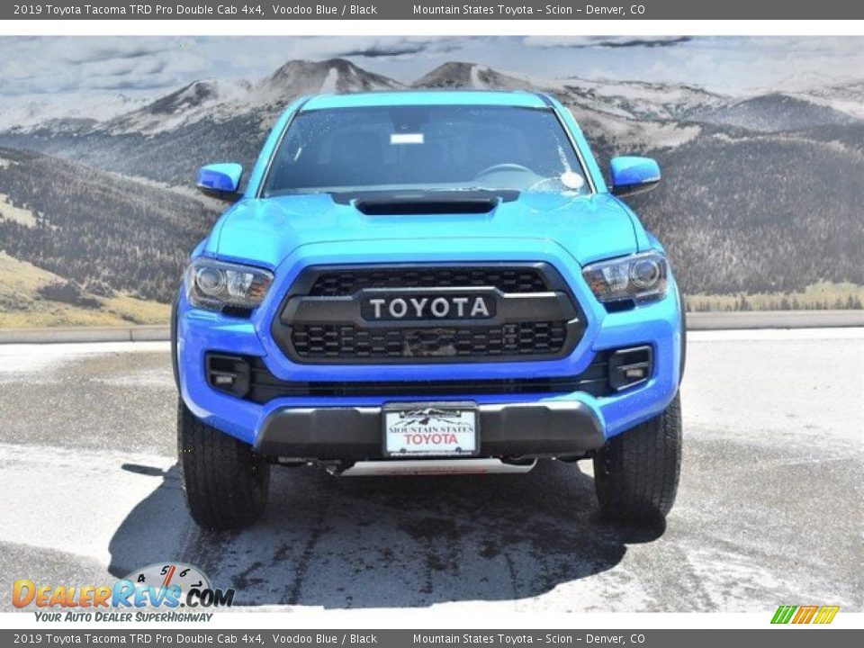 2019 Toyota Tacoma TRD Pro Double Cab 4x4 Voodoo Blue / Black Photo #2